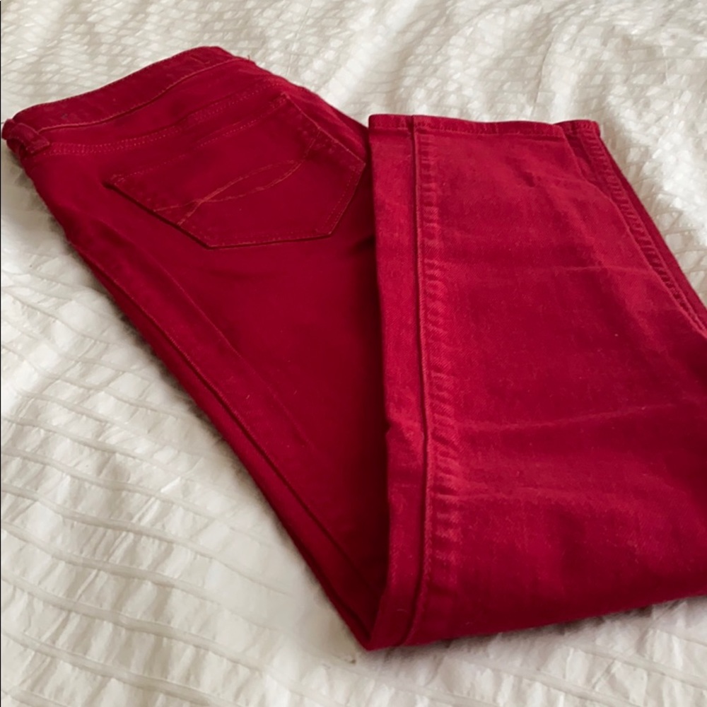 Red A&F pants - Picture 7 of 8